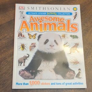 NEW/UNUSED DK Smithsonian Ultimate Sticker Activity Collection: Awesome Animals